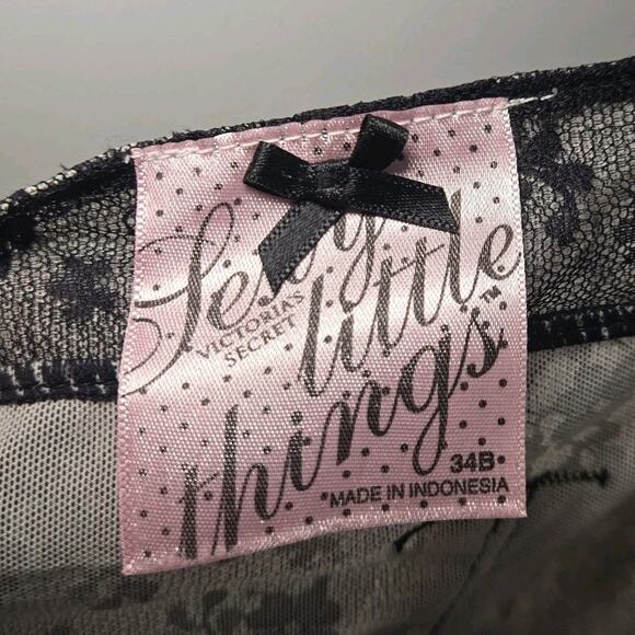 Victoria’s Secret Sexy Little Things French Maid Lingerie 34B Push Up Babydoll - Picture 5 of 5